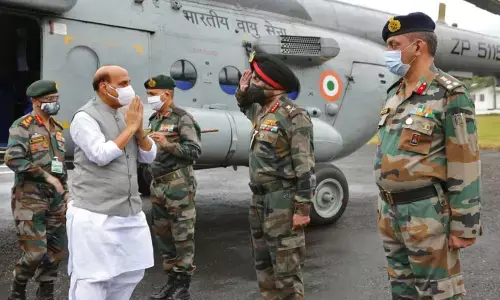 Defence Minister Rajnath Singh