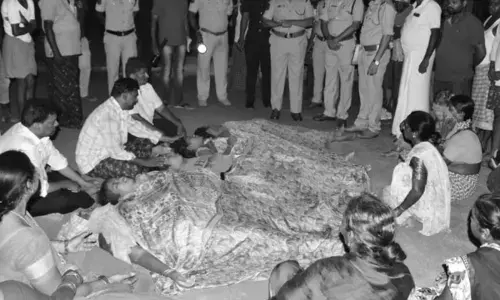 Five women of family killed in house collapse in Telangana