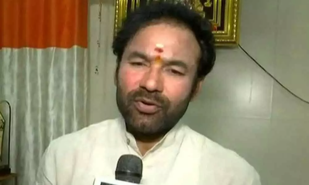 Union Minister of State for Home Affairs G Kishan Reddy