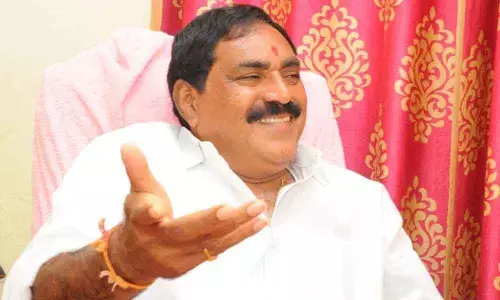 Minister for Panchayat Raj Errabelli Dayakar Rao
