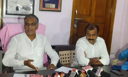 BJP leaders enacting dramas in frustration of losing deposits: Harish Rao