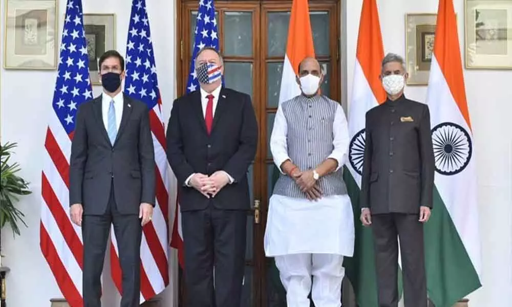 India, US hold third edition of 2+2 talks