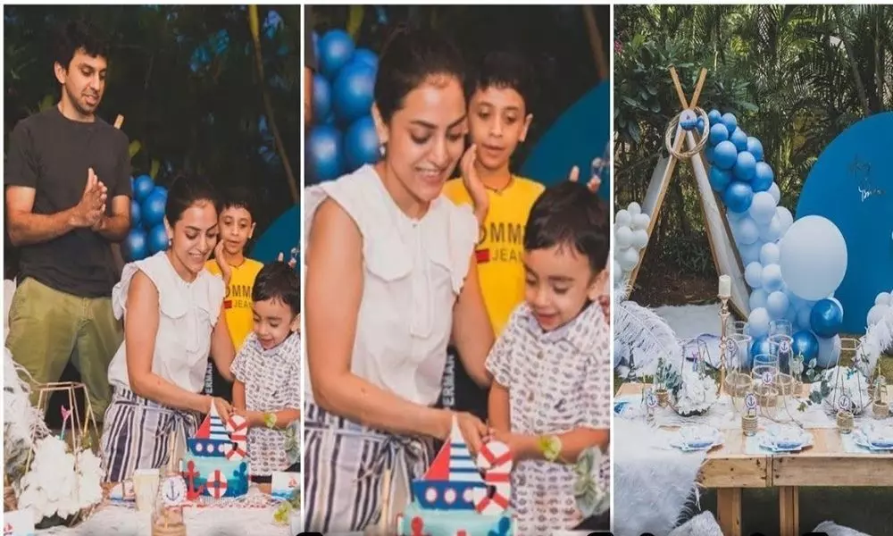 Nisha Aggarwal Celebrates Her Son Ishaan’s 3rd Birthday