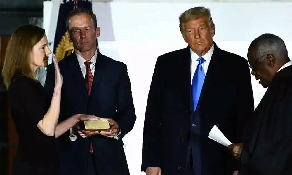 Senates approval for Barrett seals Trumps conservative Supreme Court legacy