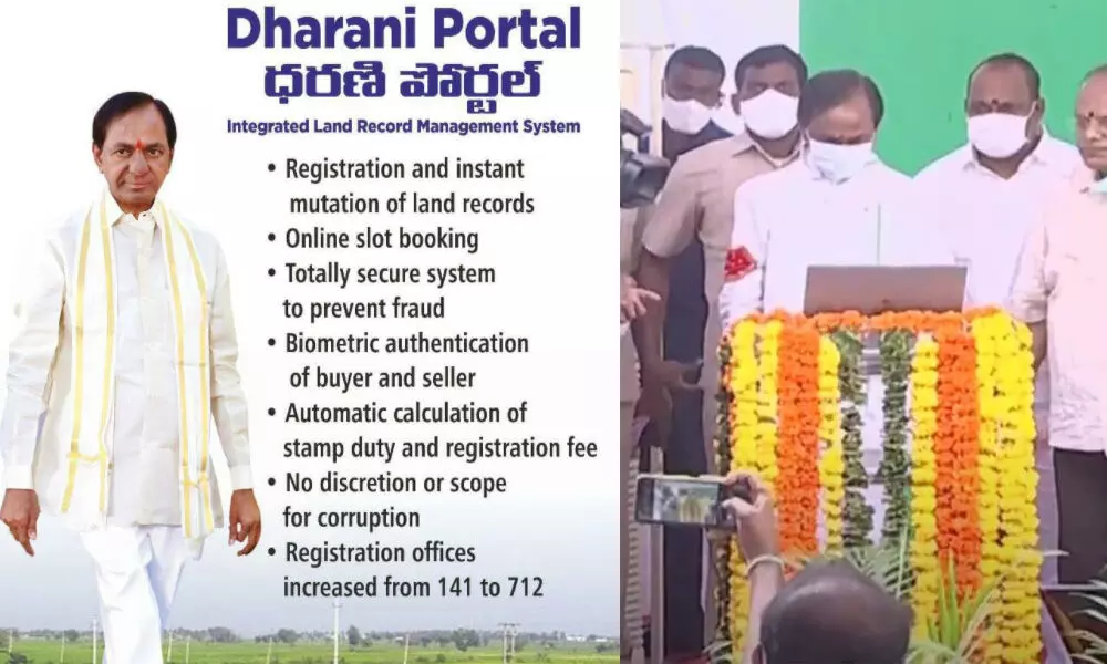 Dharani Portal launched, slot bookings to begin today