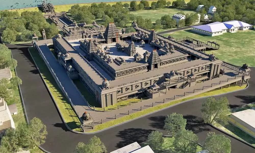 Lord Rama temple Bhadrachalam master plan