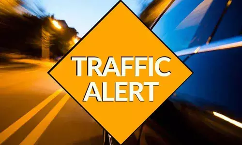 Traffic curbs for eid rally today