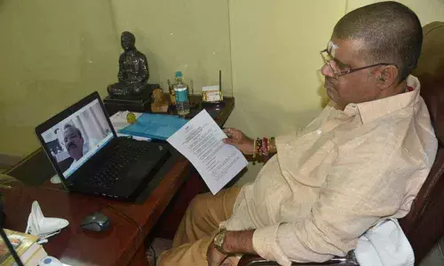 Tourism Minister Muttamsetti Srinivasa Rao participating in AP Tourism Conclave on Thursday