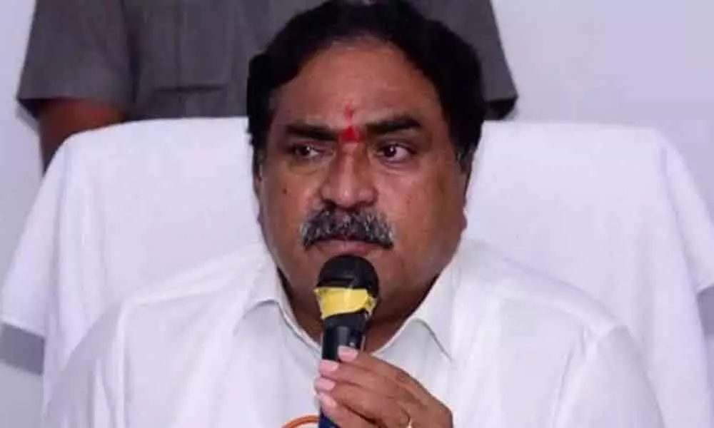 Panchayat Raj Minister Errabelli Dayakar Rao