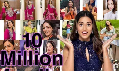 Hina Khan’s Instagram family grows to 10 million