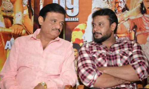 Challenging Star Darshan campaigns for BJP candidate in RR Nagar