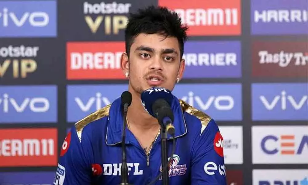 Mumbai Indians (MI) batsman Ishan Kishan