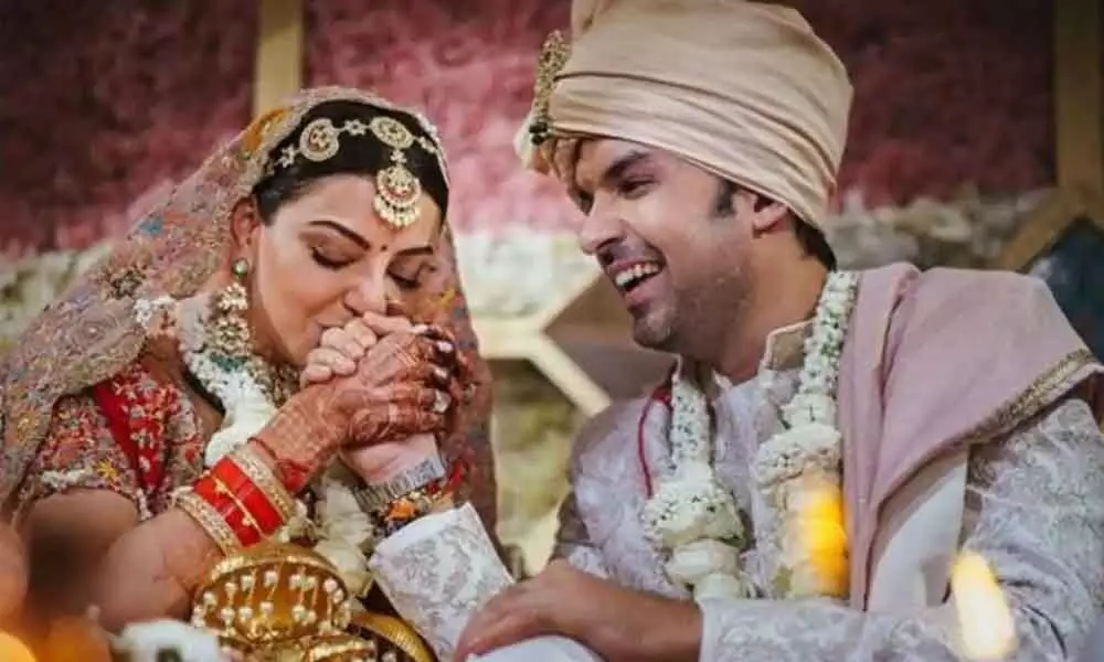 Kajal, Gautam wedding makes a style statement