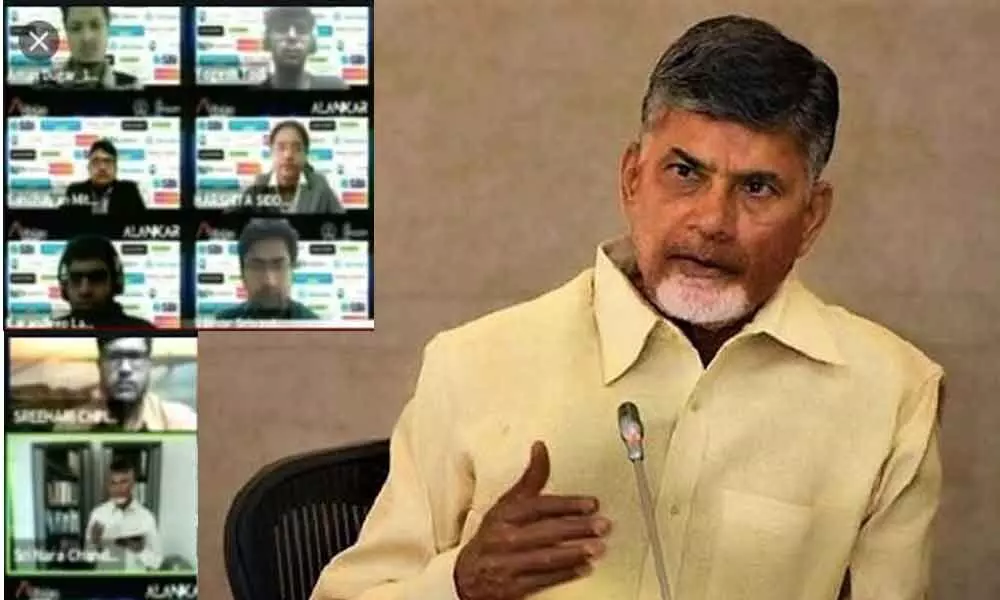 N Chandrababu Naidu tells youth to develop Vision-2050