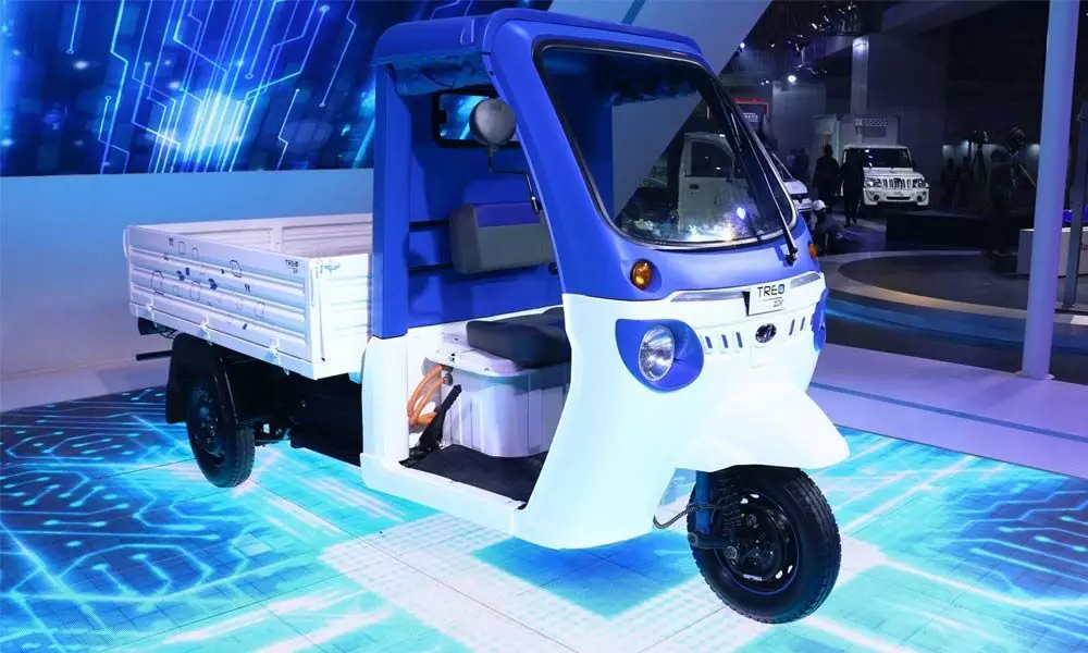 Mahindra rolls out electric 3-wheeler for cargo segment
