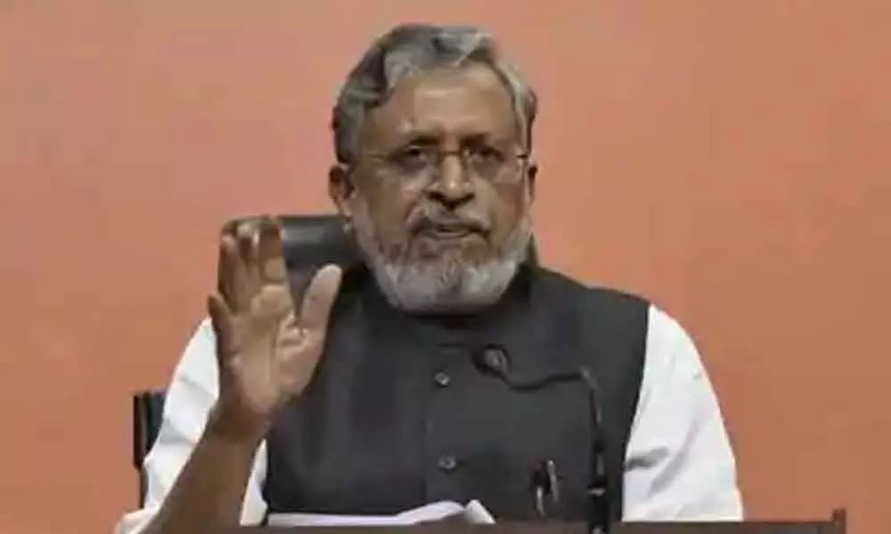 Bihar Deputy Chief Minister Sushil Kumar Modi