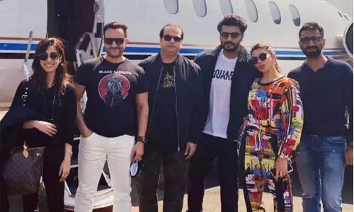 Saif, Jacqueline, Yami, Arjun start shooting for Bhoot Police