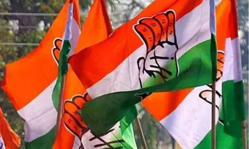 Congress leaders hold satyagraha