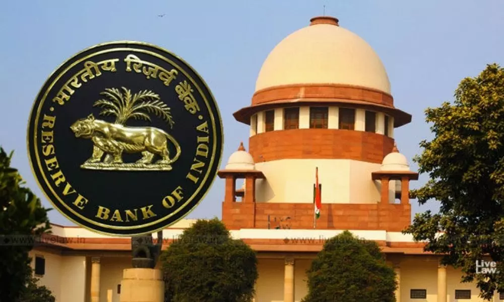 Asked banks to pay difference in interest to borrowers: RBI to SC