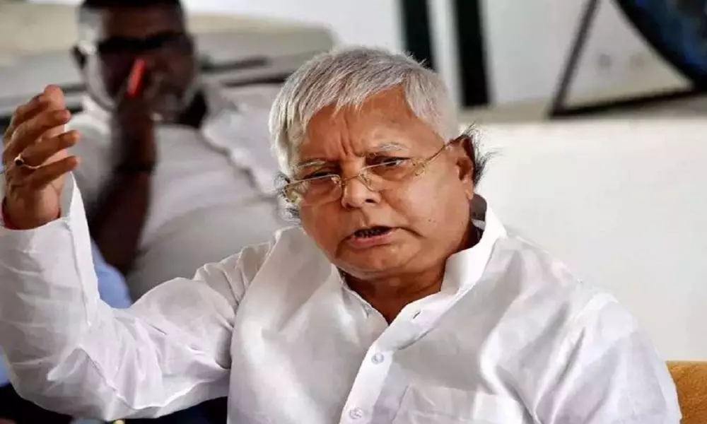 Where was double engine for migrants during lockdown, asks Lalu