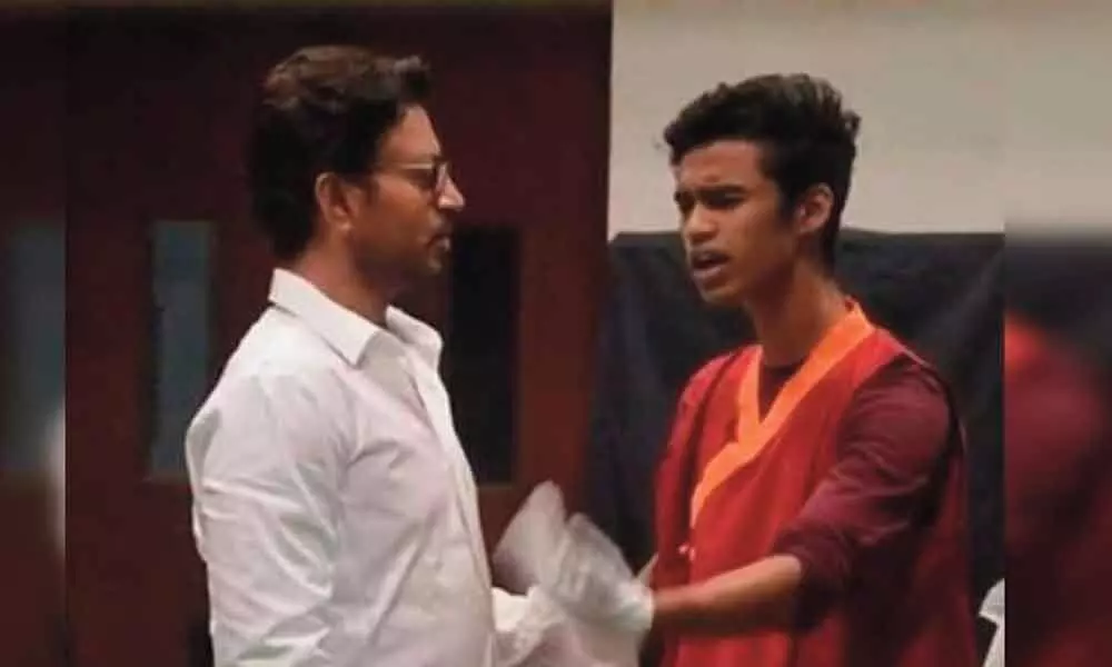 When Irrfan saw his son performing on stage