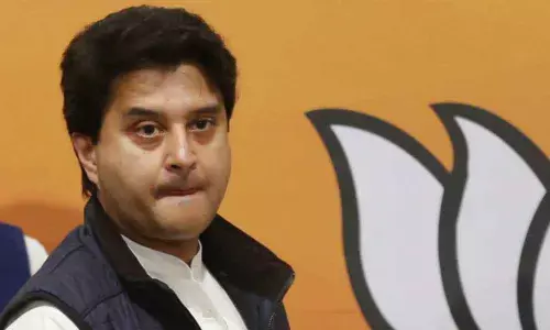 BJP Rajya Sabha member Jyotiraditya Scindia