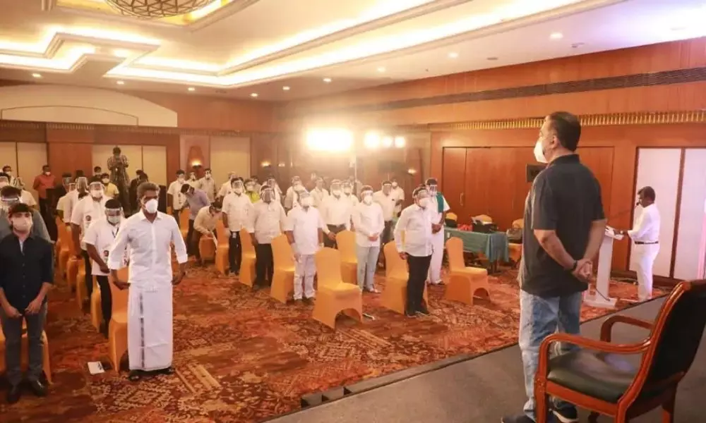 MNMs alliance is with people: Kamal Haasan
