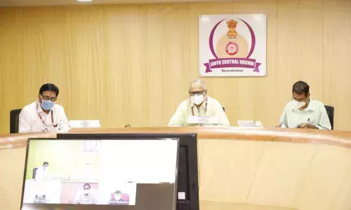 Secunderabad: South Central Railway holds review on safety, freight loading, punctuality