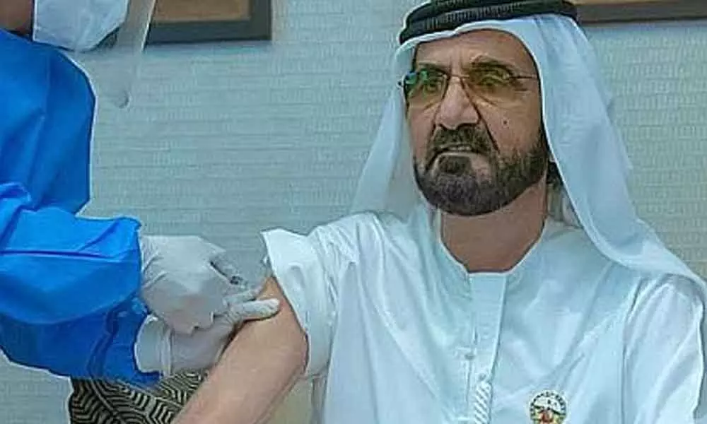 UAE PM Sheikh Mohammed Bin Rashid Al Maktoum receives Covid vaccine shot 