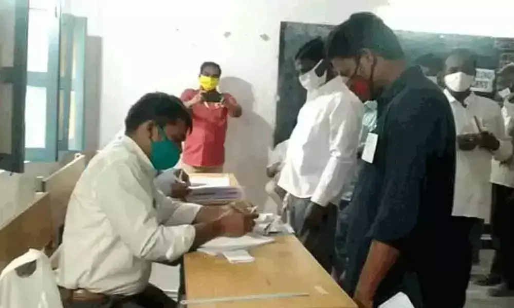 Polling ends in Dubbak, 81.44 voter turnout recorded till 5 pm