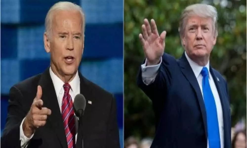 Joe Biden and Donald Trump