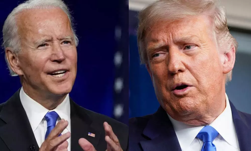 Joe Biden and Donald Trump