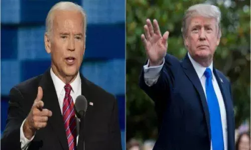 Joe Biden and Donald Trump