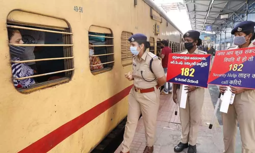 South Central Railway takes up special drive for women safety