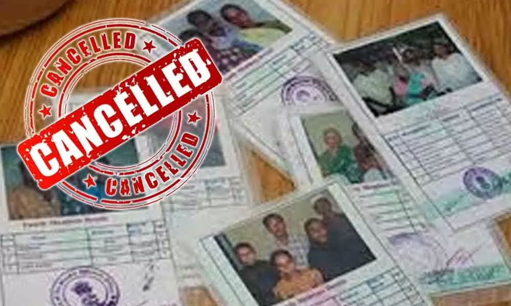 4.39 crore bogus ration cards cancelled since 2013