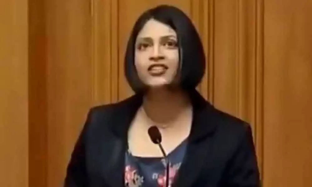 Indian-origin minister Priyanca Radhakrishnan speaks in Malayalam in New Zealand Parliament