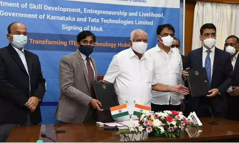 State government signs MoA with Tata Tech to upgrade 150 ITIs