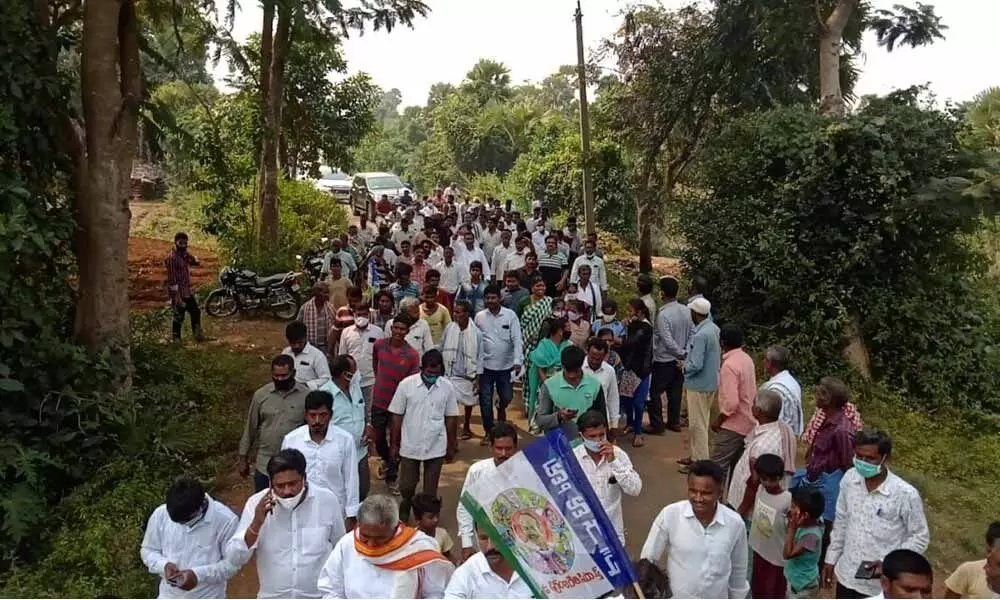 YSRCP activists