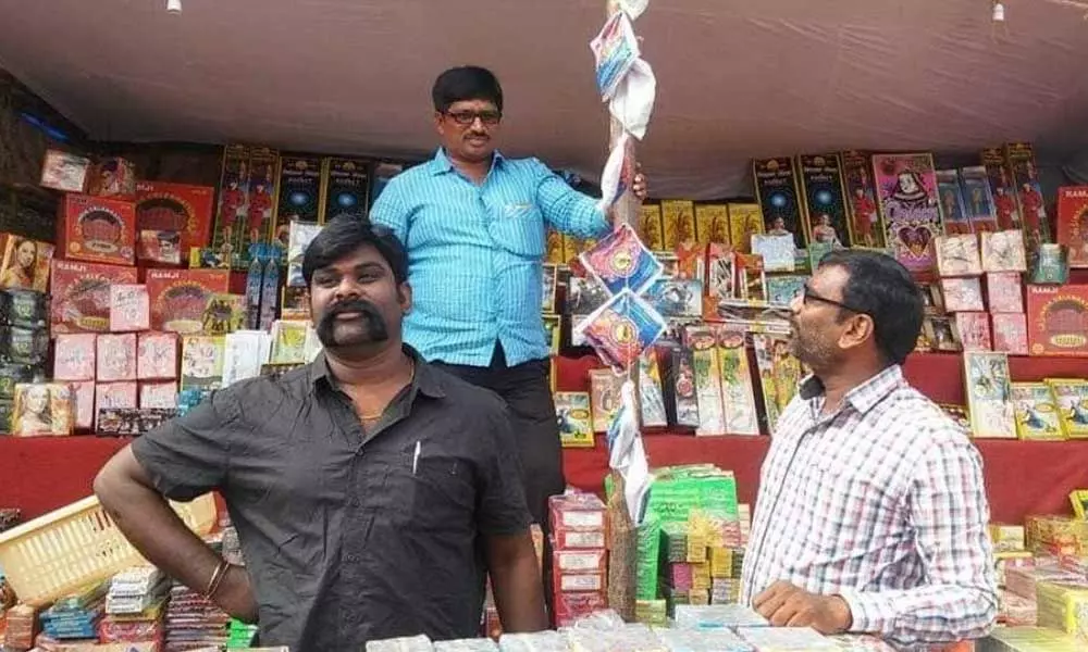 Cracker sales in Hyderabad