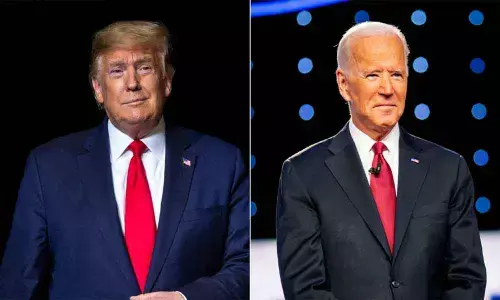 Donald Trump and Joe Biden