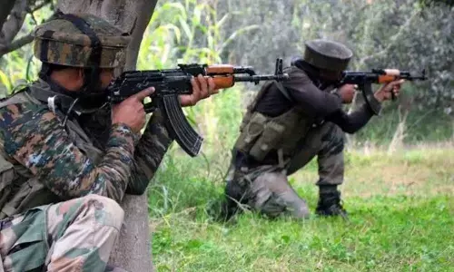Two terrorists, civilian killed in Kashmir encounter