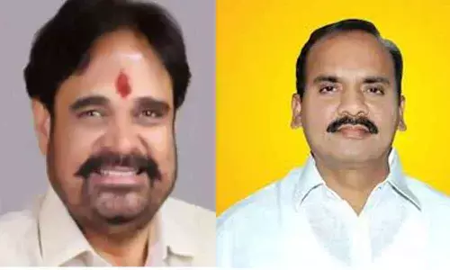 Vemuri Anand Surya(left); Prattipati Pulla Rao(Right)