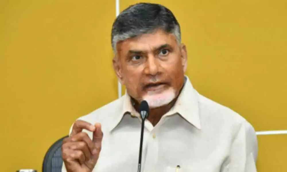 CM YS Jagan Mohan Reddy is just changing stickers of old schemes, alleges Chandrababu Naidu