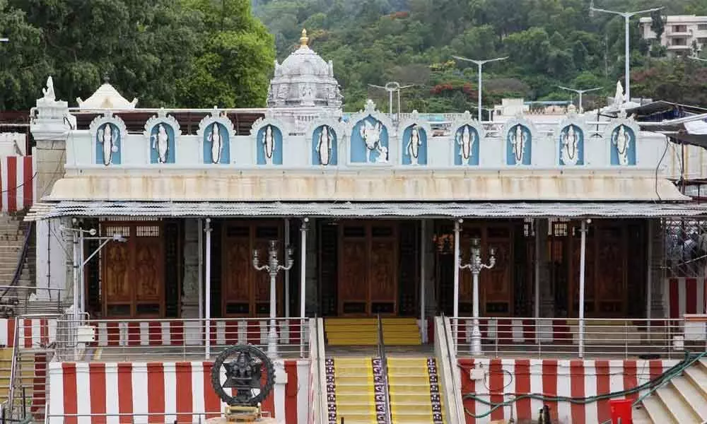 TTD begins gold plating of Varaha Swamy temple