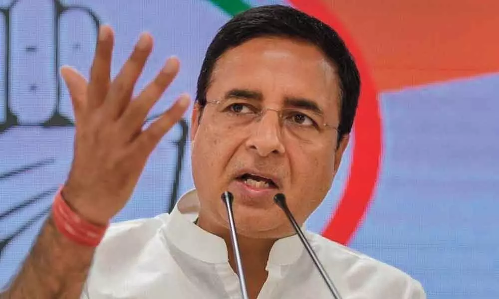 Surjewala blames BJP for arrest of Vinay Kulkarni by CBI