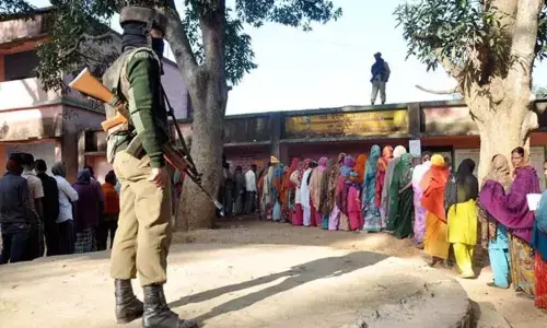 Security agencies keep close watch on 13 Naxal-affected seats