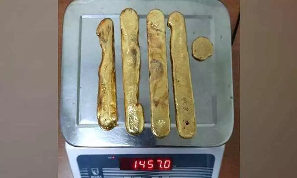 Passenger held with 1,456 grams gold at Kannur Airport