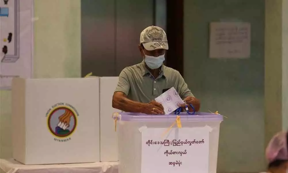 Myanmar kicked off its multi-party general elections on Sunday as over 37 million eligible voters went to the polls across the country.