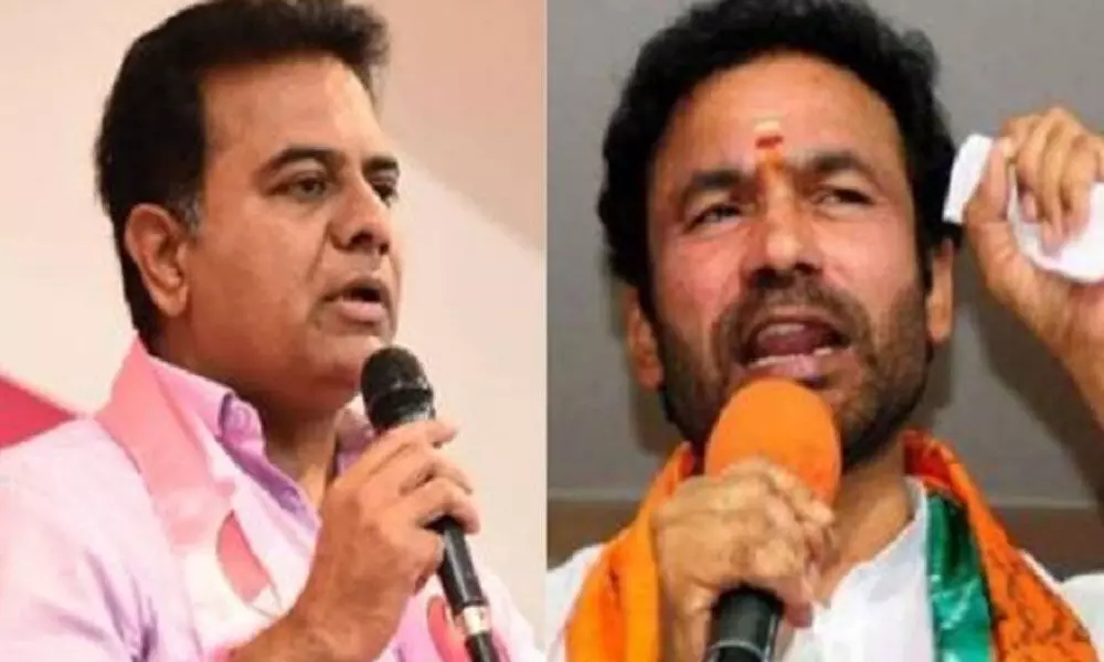 KTR, Kishan Reddy