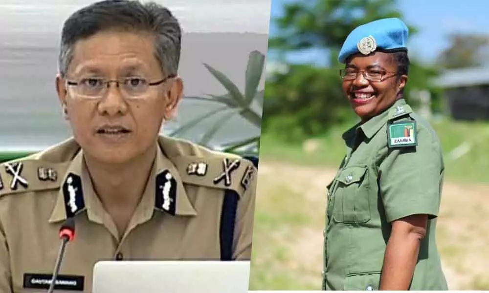 UN best woman police officer awardee all praise for Gautam Sawang